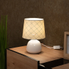 Kerámia asztali lámpa, 26 cm - Ellie Rábalux 4379, 1xE14 foglalattal