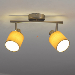   Karos mennyezeti spot lámpa két foglalattal - Natina Rábalux 5010