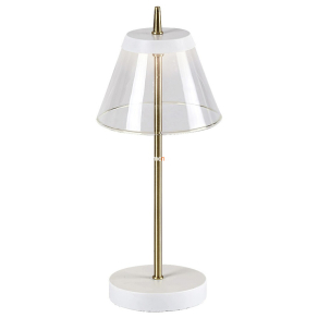   Asztali LED lámpa áttetsző búrával, 37 cm - Aviana Rábalux 5030, 4000 K, 480 lm, 6 W