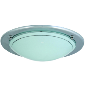   Mennyezeti lámpa 2 foglalattal, 38 cm, üveg - Ufo Rábalux 5143