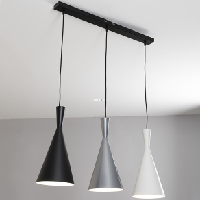   Függesztett lámpa különböző színű kúp búrákkal - Trincola Rábalux 5312