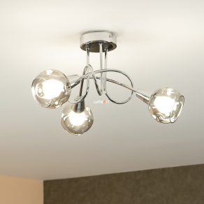   Tekeredő mennyezeti lámpa, krómozott - Tamara Rábalux 5348