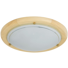 Mennyezeti lámpa fa kerettel, 30 cm - Ufo Rábalux 5411
