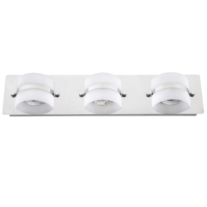   Fali LED lámpa fürdőszobába 3x5 W, hidegfehér - Tony Rábalux 5491