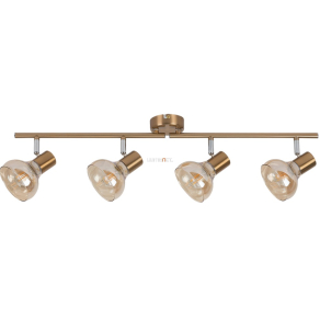   Karos mennyezeti spot lámpa négy foglalattal, arany színben - Holly Rábalux 5550