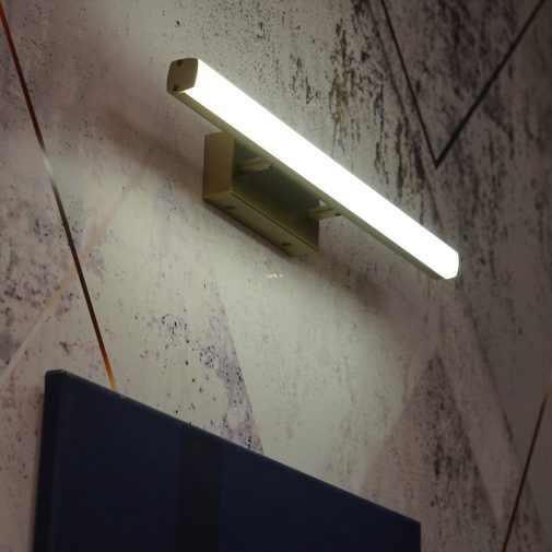 Fürdőszobai tükörvilágító LED lámpa 12 W, hidegfehér, bronz (Silas)
