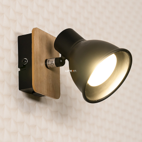 Fali spot lámpa bükk színben - Mac Rábalux 5902