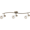 Karos spot lámpa három foglalattal, bronz - Elite Rábalux 5972