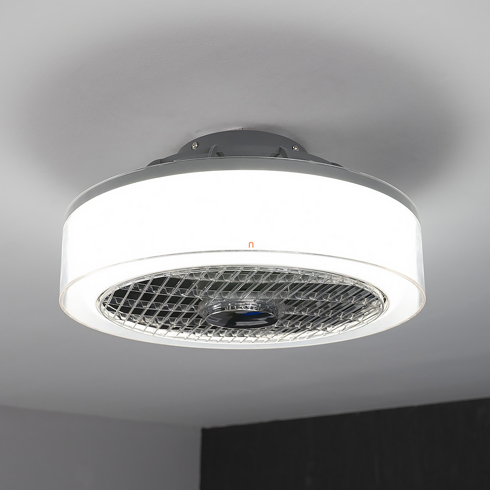 Ventilátoros LED lámpa távirányítóval, hideg/melegfehér (Dalfon)