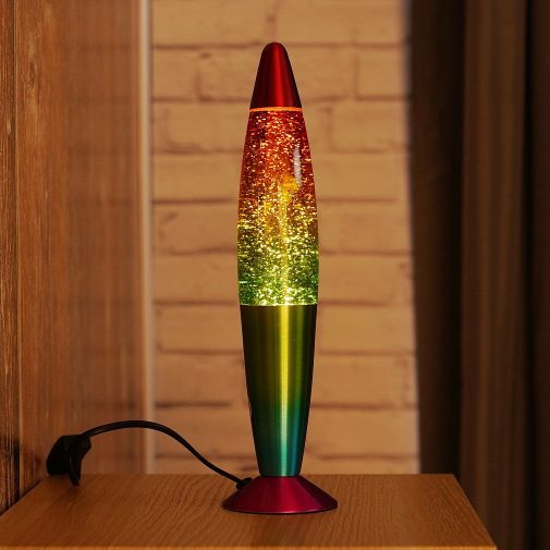 Rainbow asztali lámpa LED fényforrással (Glitter)