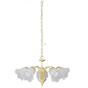   Virágos csillár arany színben, 60 cm - Rafaella Rábalux 7235