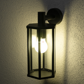   Kültéri fali lámpa hatszögletű üvegbúrában, 31 cm - Dubrovnik Rábalux 7238