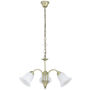   Csillár üvegburás, arany színben, 3 ágú - Francesca Rábalux 7373