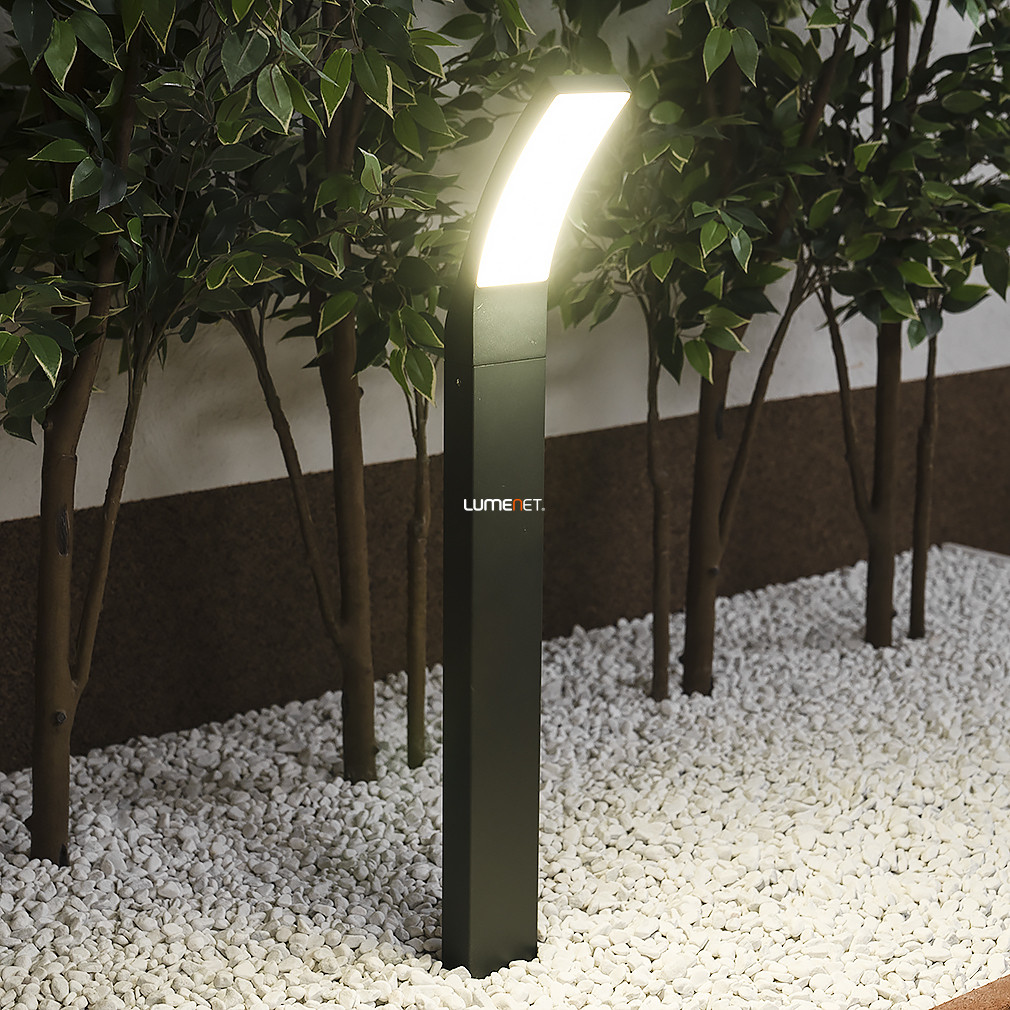 Kültéri LED állólámpa, íves kivitelben - Palanga Rábalux 7506