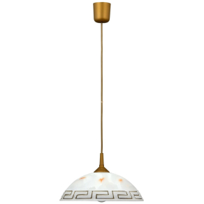   Függesztett lámpa görög mintás, 40 cm - Etrusco Rábalux 7652