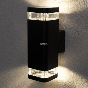   Kültéri fali lámpa áttetsző szegélyekkel - Sintra Rábalux 7956