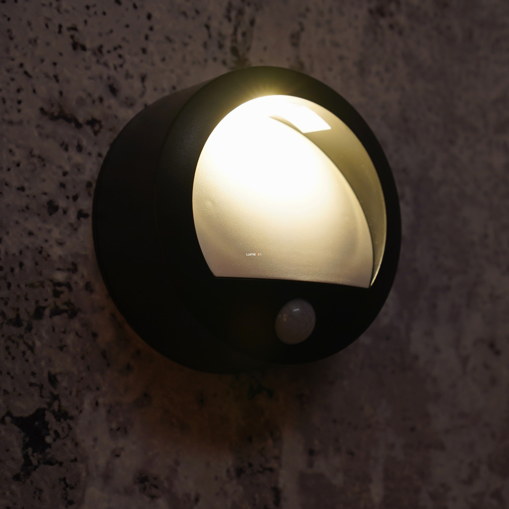 Mozgásérzékelős kültéri fali LED lámpa, 50 lm, melegfehér, elem nélkül (Amarillo)
