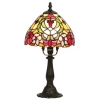 Tiffany asztali lámpa, 35 cm - Mirella Rábalux 8089, 1xE14 foglalattal