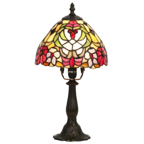   Tiffany asztali lámpa, 35 cm - Mirella Rábalux 8089, 1xE14 foglalattal