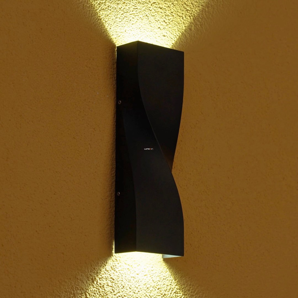 Kültéri fali LED lámpa 2x5,5W, hidegfehér (Follina)