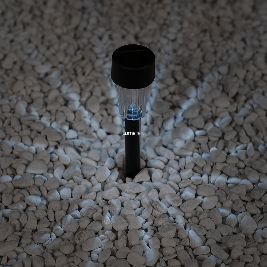 Napelemes földbe szúrható LED lámpa, 30 cm (Solar)
