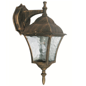   Kültéri falikar, felső függesztésű, antikolt arany színben - Toscana Rábalux 8391