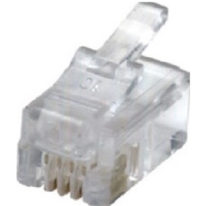 Telefon Moduláris dugó 6P4C  (TS 13)