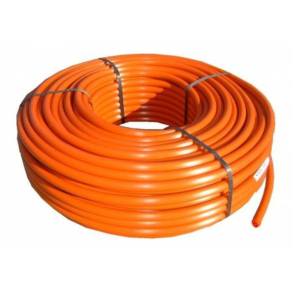   Műanyag védőcső betonba M25 PipeLife narancs/fekete betonflex 25/20 50 méter/tekercs