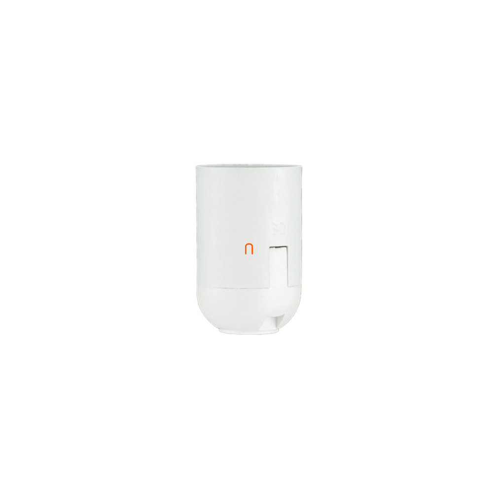 Foglalat E27 60W fehér pattintós 321216