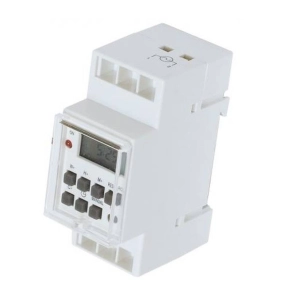   Időkapcsoló sínre digitális heti max. 3600 W, 16 A, 321221