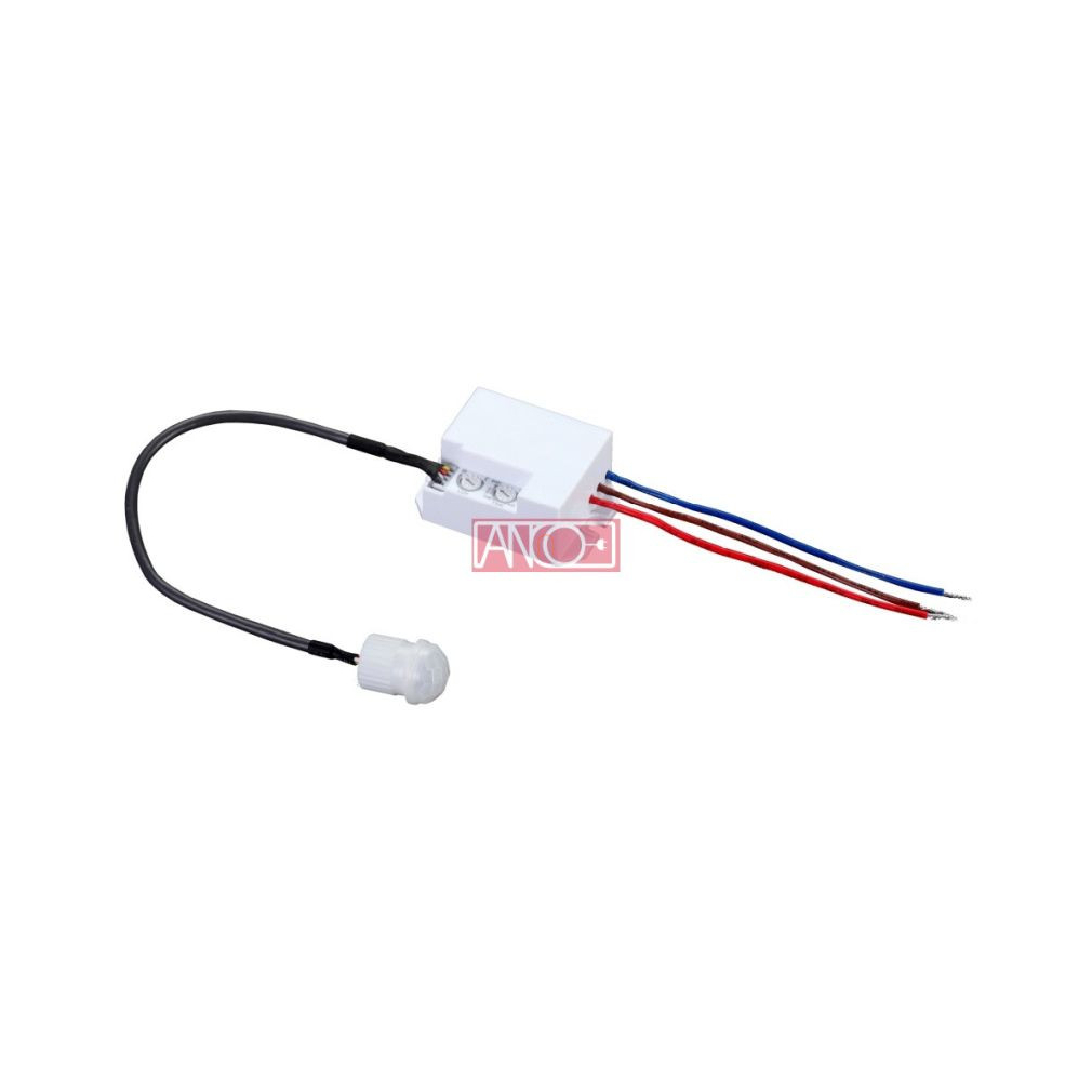 Beépíthető mini infra mozgásérzékelő 120fok / 360fok 321446