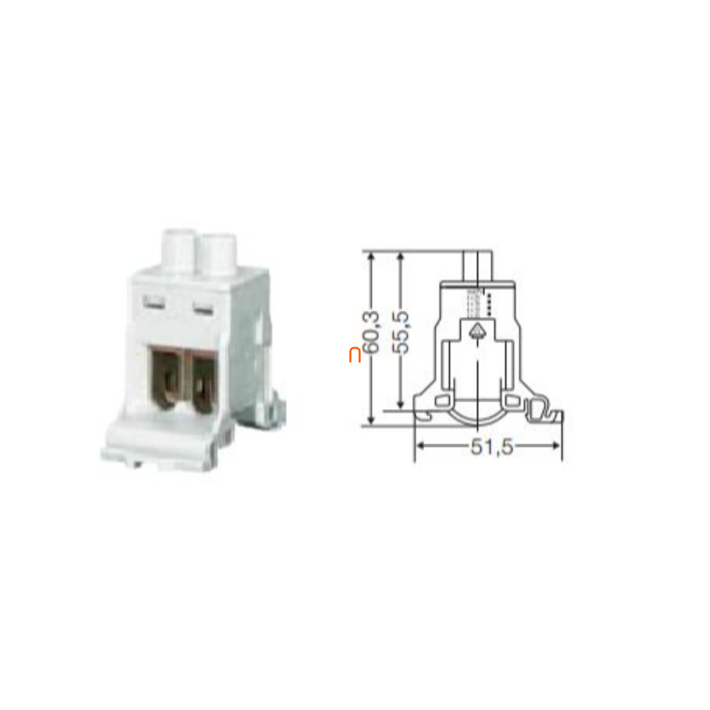Hensel KKL 25 sorozatkapocs, összekötő kapocs 6-35mm2 Cu, 1 pólusú 2600014