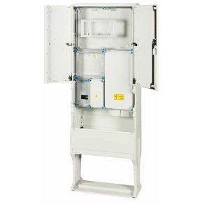   Hensel HB33K0FE4-U1 földbe ásható fogyasztásmérő szekrény, 1 vagy 3 fázisú általános és vezérelt mérők számára, földkábeles csatlakozás, 4 modulos kiselosztó