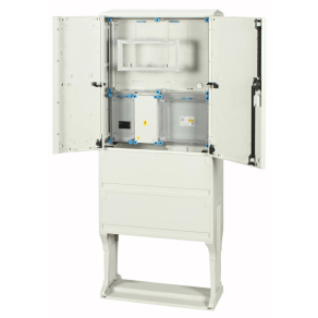   Hensel HB33K0F2E4-U1 földbe ásható fogyasztásmérő szekrény, 1 vagy 3 fázisú általános és vezérelt mérők számára, földkábeles csatlakozás (50 mm2-ig), 4 modulos kiselosztó