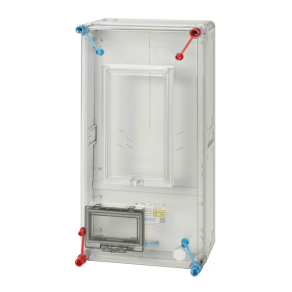   Hensel HB3000F-U1 fogyasztásmérő szekrény, 1 vagy 3 fázisú mérő számára, földkábeles csatlakozás