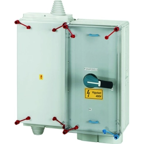   Hensel Mi SZ7404-CS Szinti fogadó/leágazó szekrény modul 200A, csoportos méréshez