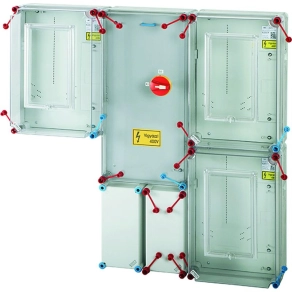   Hensel HCS431 csoportos mérőhely, 3 felhasználási hely, 1 vagy 3 fázisú általános