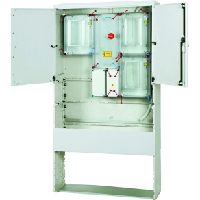   Hensel HCS431E földbe ásható csoportos mérőhely, 3 felhasználási hely, 1 vagy 3 fázisú általános méréshez földkábeles csatlakozás