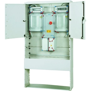   Hensel HCS421+MFE földbe ásható csoportos mérőhely, 2 felhasználási hely, 1 vagy 3 fázisú általános méréshez