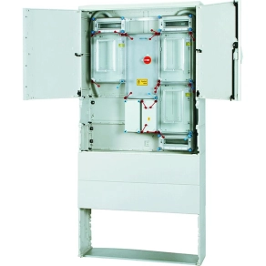   Hensel HCS431+MFE földbe ásható csoportos mérőhely, 3 felhasználási hely, 1 vagy 3 fázisú általános méréshez