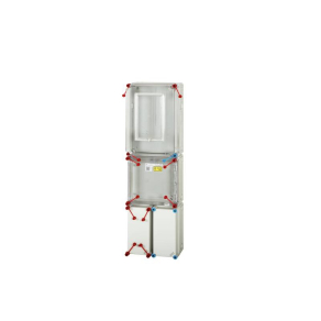   Hensel HB3008F-U fogyasztásmérő szekrény, 1 vagy 3 fázisú 80A mérő számára, földkábeles csatlakozás, 80A mindennapszaki