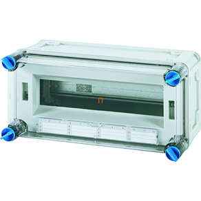   Kismegszakító modul N és PE kapcsok nélkül, 12 modul hellyel (Mi-1112-U)