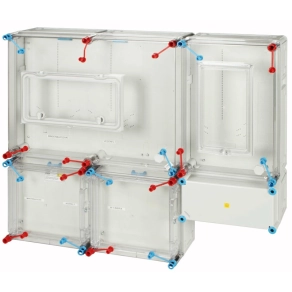   Hensel HB333KSZ-U1 fogyasztásmérő szekrény, 1 vagy 3 fázisú általános és vezérelt és H-tarifás méréshez, szabadvezetékes