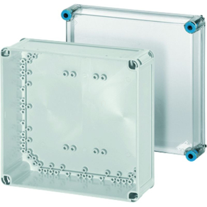   Hensel K 0200 üres Mi típusú szekrény átlátszó fedéllel 300x300x170