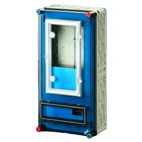   Hensel Mi 2433-0 1 vagy 3 fázisú elektronikus fogyasztásmérő szekrény 300X600