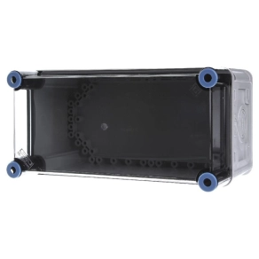   Hensel Mi-0100S üres elosztószekrény átlátszó fedéllel, sima falú 300x150x170mm