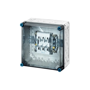   Hensel Mi-4205S NH késes biztosító szekrény, sima falú, 1xNH00-3p, 4-35mm2/MiVS100/160, 125A