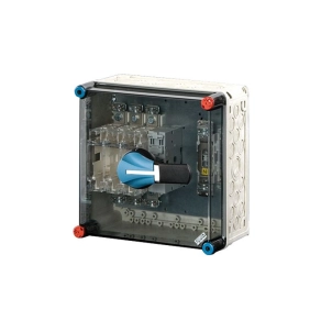   Hensel Mi-7219 NH késes szakaszolható biztosító szekrény NH00 biztosítós terheléskapcsoló 125A, 3 pólusú +PE+N, 50mm2 vagy MiVS160