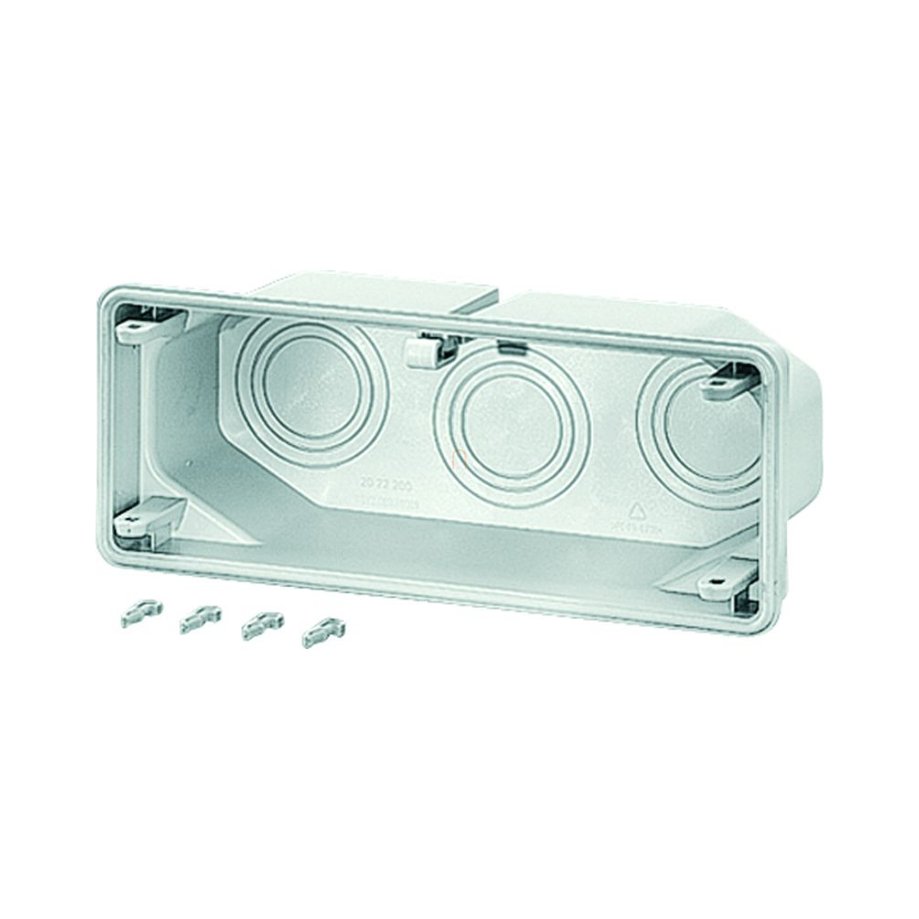 Hensel Mi-FM 63 zárófedél rendezőtérrel metrikus 3xM40/50/63 2000133