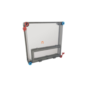   Hensel Mi-2203 fedél, átlátszó,1db MiKL12 csapófedéllel, 300x300mm szekrényekhez